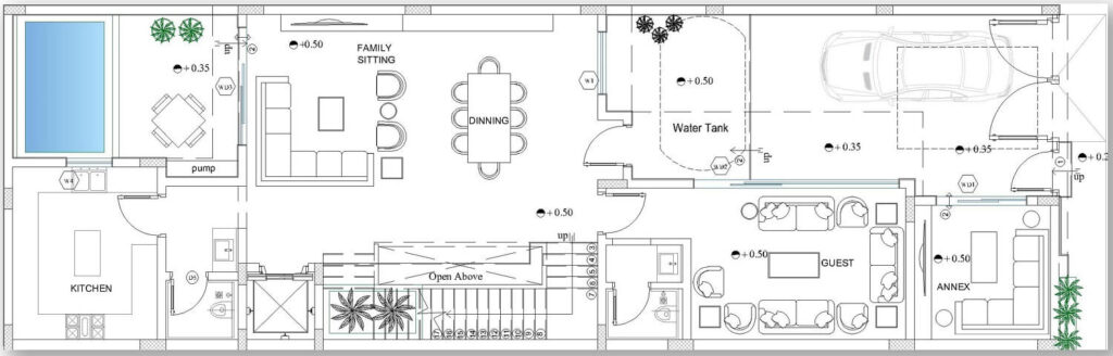 الطابق الثاني