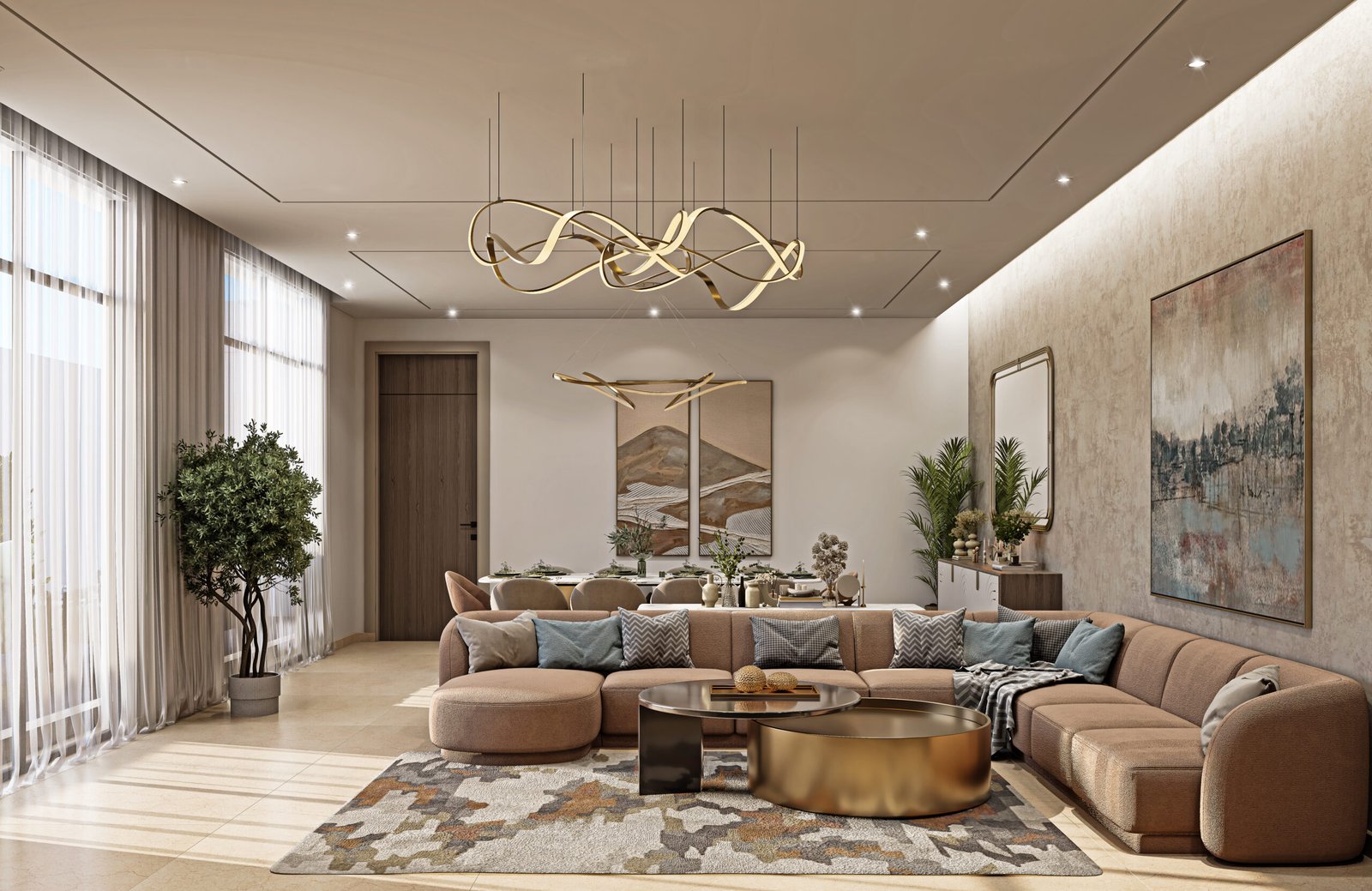 التصميم الداخلي نموذج A رحاب 2